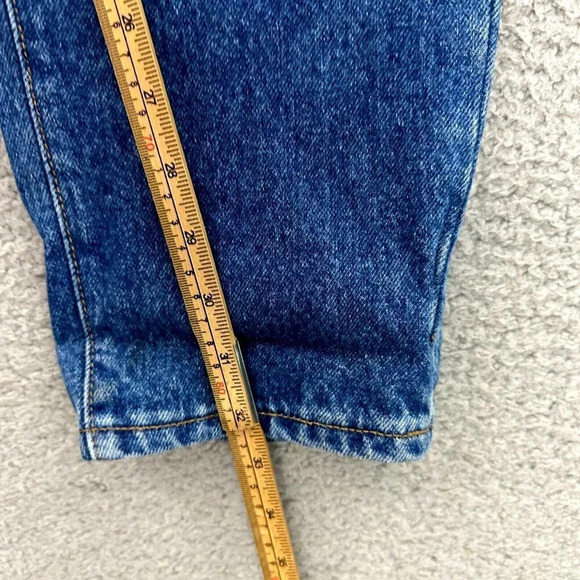 Vintage Levis 505 Womens size 12 USA Made High Waist Tapered Denim Baggy 80s 90s - Picture 5 of 16